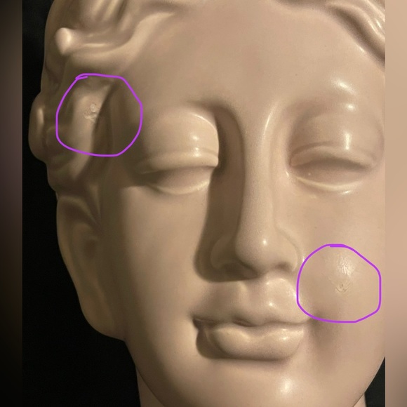 Goddess head planter - Picture 3 of 3